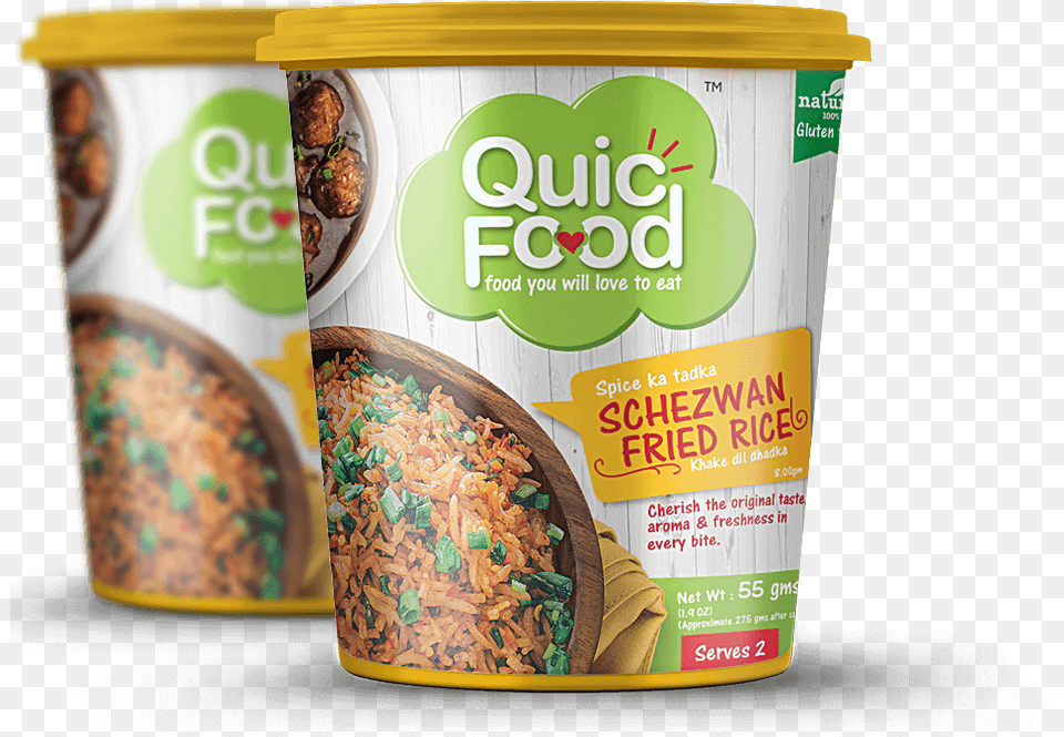 Ready To Eat Schezwan Fried Rice Ready To Eat Food South Indian Food In Box, Grain, Produce, Can, Tin Png