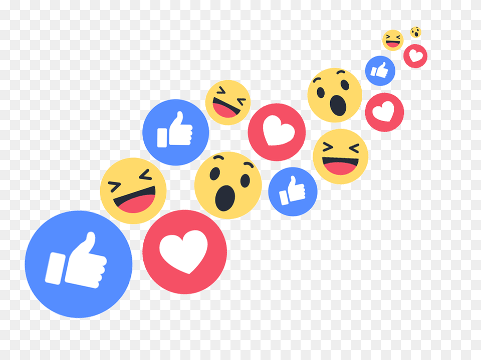 Ready To Express Yourself With Facebook Reactions Video, Symbol, Text, Number Free Png Download