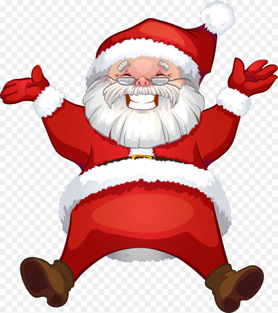 Ready To Use Santa Claus Illustrations Clip Art Santa Claus Gif, Elf, Baby, Person Free Transparent Png