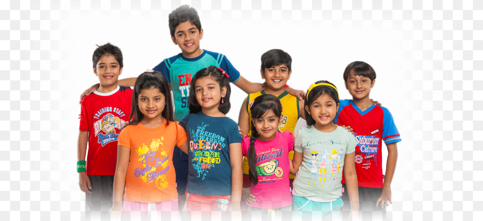 Readymade Garments Kids, T-shirt, Clothing, Person, People Free Png