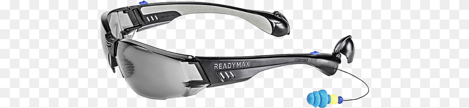 Readymax Soundshield Construction Smoke Anti Fog Safety Glasses With Hearing Protection, Accessories, Goggles, Electronics Png Image
