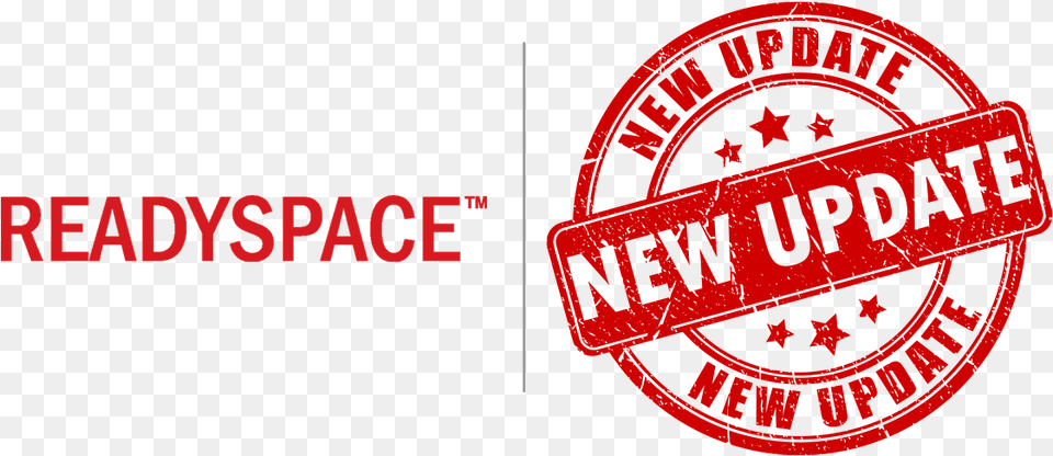Readyspace New Update Stamp, Logo, Architecture, Building, Factory Free Png