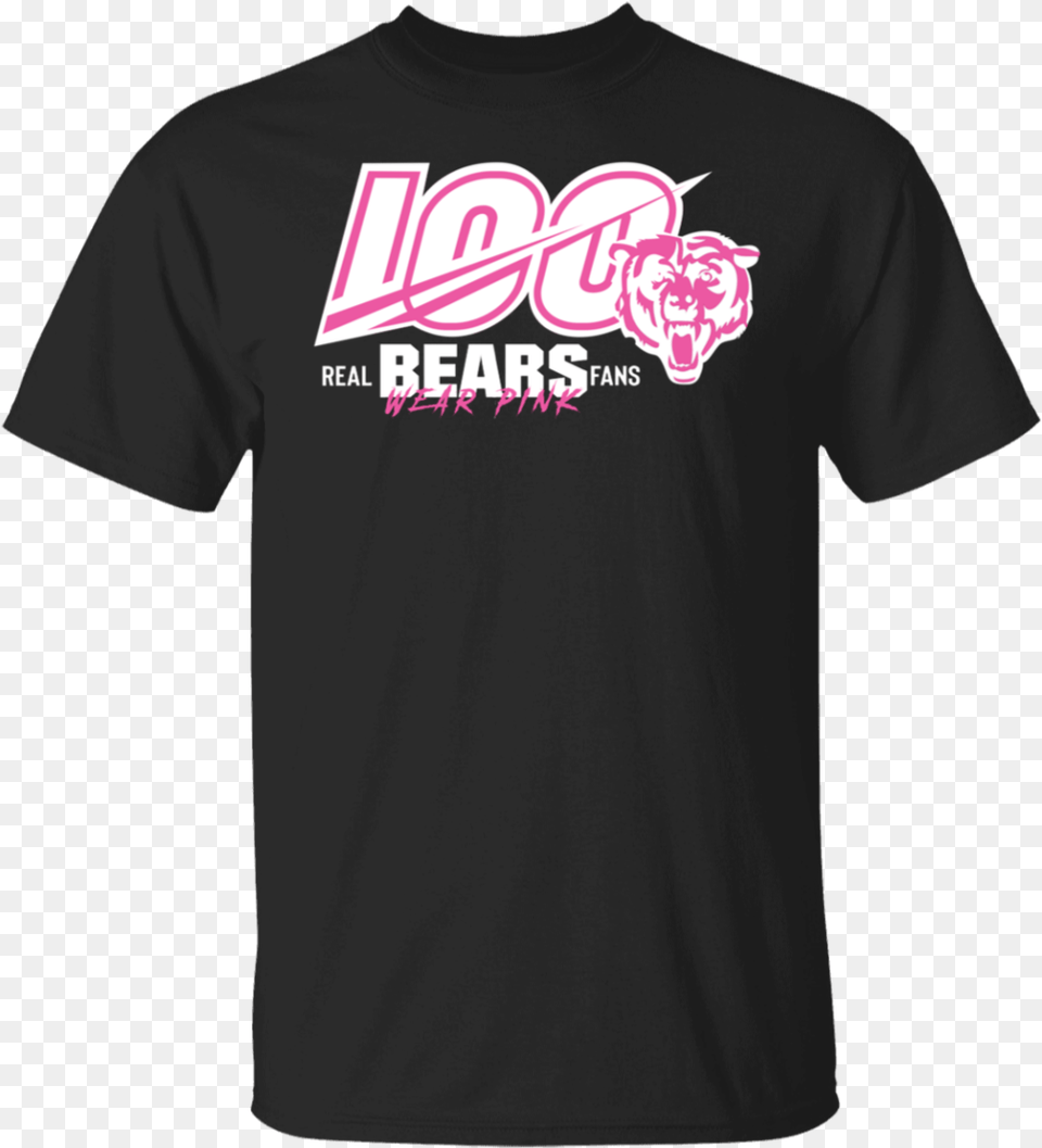 Real Bears Fans Wear Pink Shirt Shirt Long Sleeve, Clothing, T-shirt Png