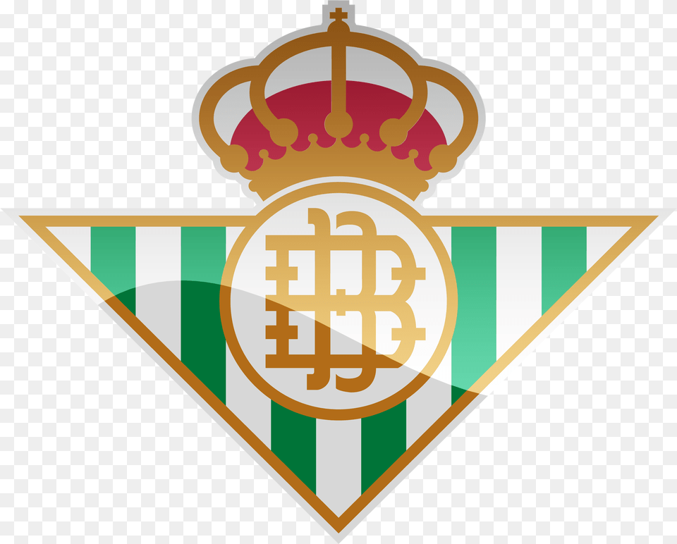 Real Betis Hd Logo Football Logos Real Betis Logo Badge, Symbol, Dynamite, Weapon Free Transparent Png