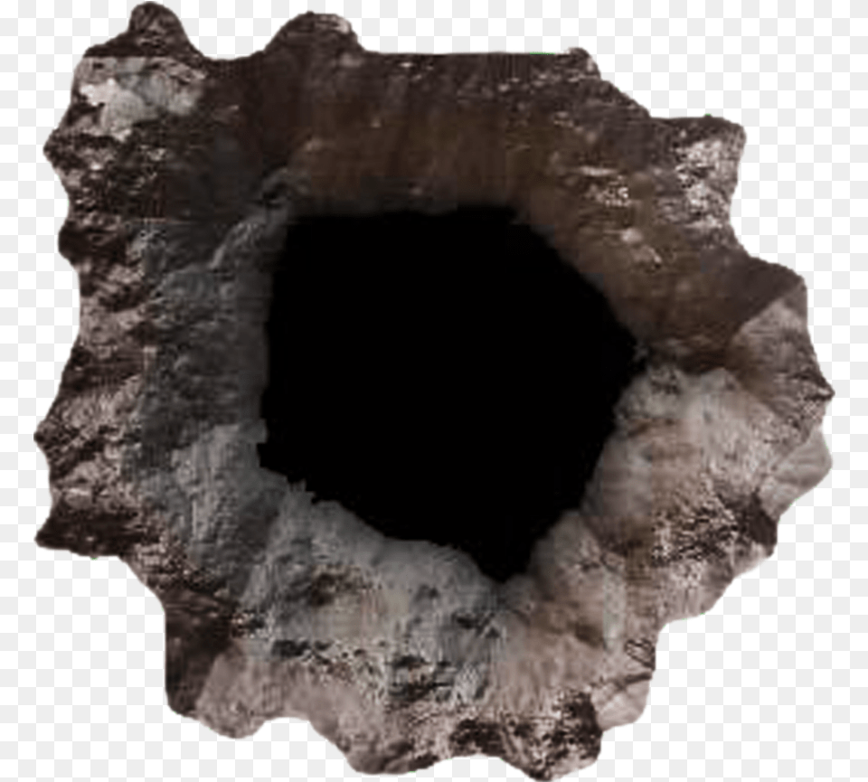 Real Bullet Hole, Rock, Mineral, Outdoors, Nature Free Png