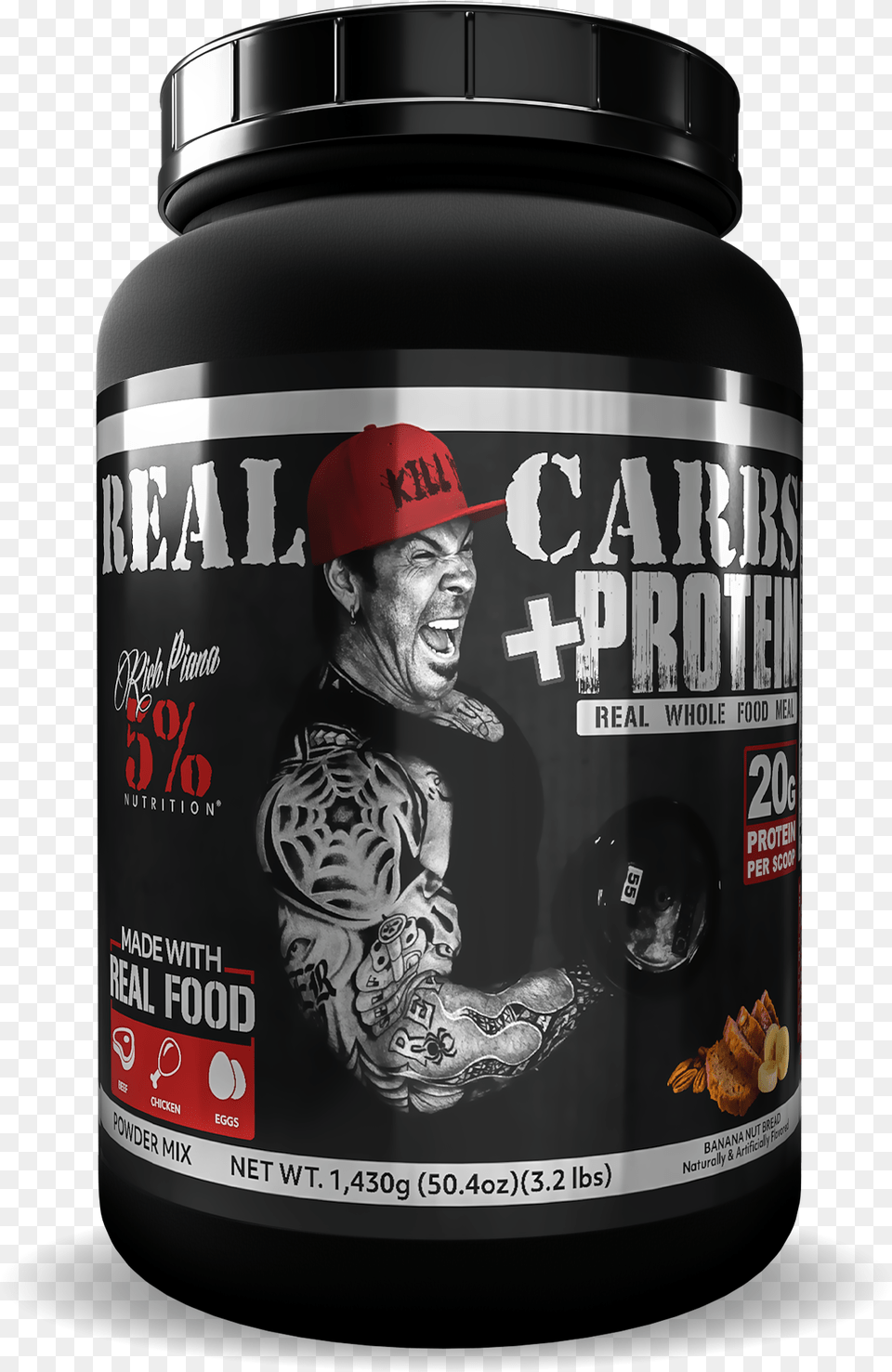 Real Carbs Proteindata Max Width 2000data Max 5 Real Carbs Protein, Jar, Adult, Skin, Person Png Image
