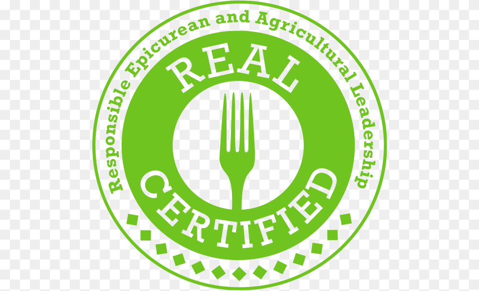 Real Certified Logo Real Certified, Cutlery, Fork Free Transparent Png