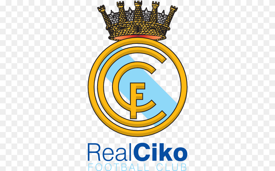 Real Ciko Logo Download Logo Icon Svg Transparent Escudo Real Madrid Hq, Symbol, Badge Free Png