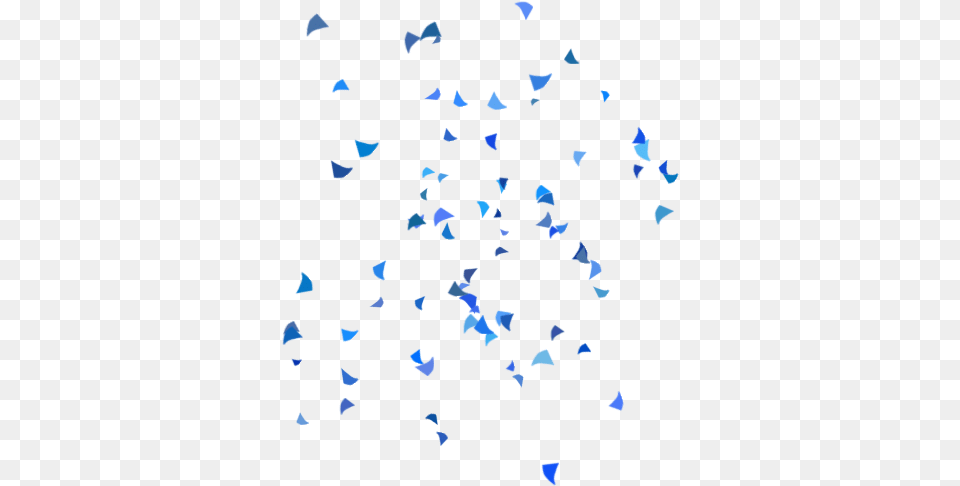 Real Confetti Blue Confetti Transparent Background, Paper, Person, Flower, Petal Free Png Download