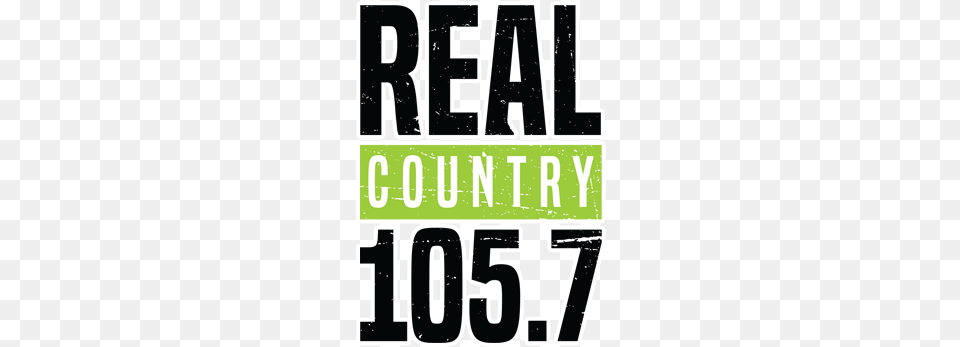 Real Country 955 Logo, Sticker, Text, Scoreboard, Advertisement Free Png