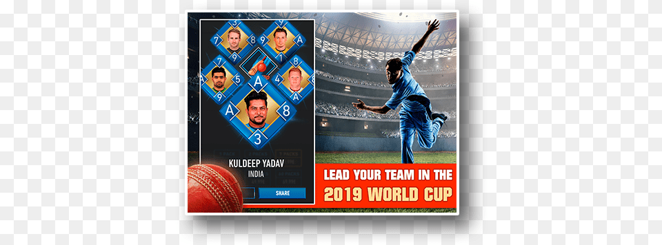 Real Cricket World Cup 2019 Flyer, Adult, Person, Man, Male Png