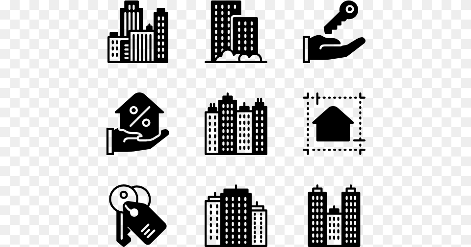 Real Estate 40 Icons Real Estate Icon, Gray Free Transparent Png