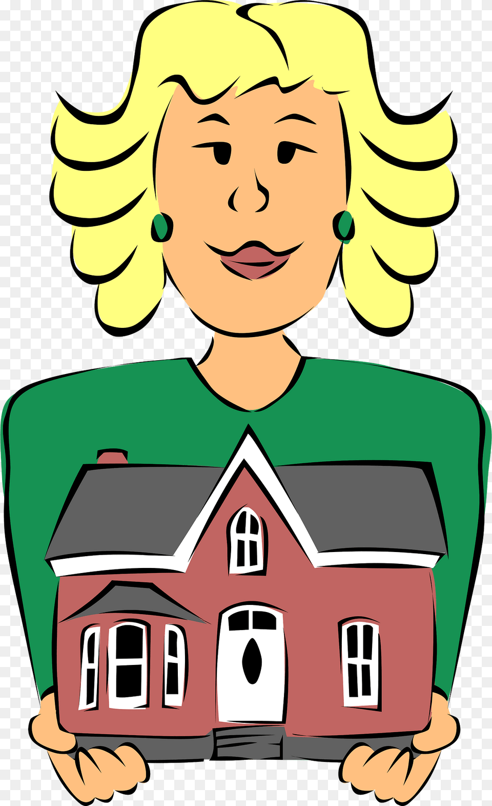 Real Estate Agent Clipart, Face, Head, Person, Baby Free Transparent Png