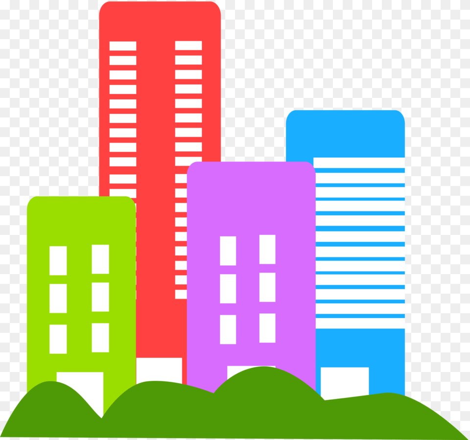 Real Estate Clipart Clip Art Building, City, Urban, Architecture, High Rise Free Transparent Png