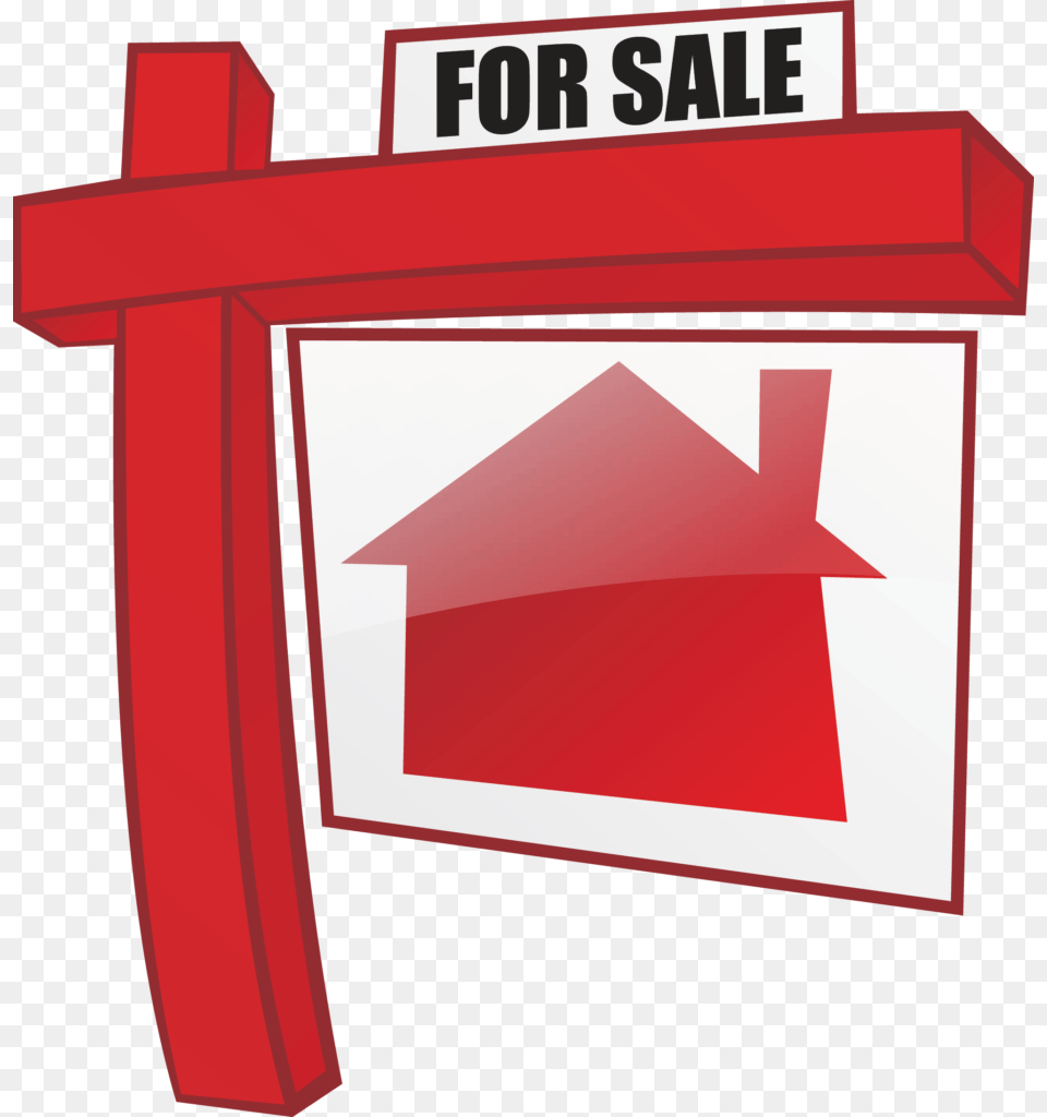 Real Estate Clipart File Cartoon Real Estate Sign, Mailbox Png Image