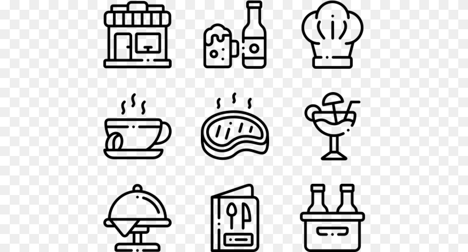 Real Estate Icons, Gray Free Png