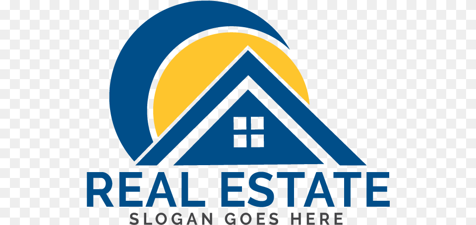 Real Estate Logo Design Graphic Design, Architecture, Building, Planetarium, Triangle Png Image