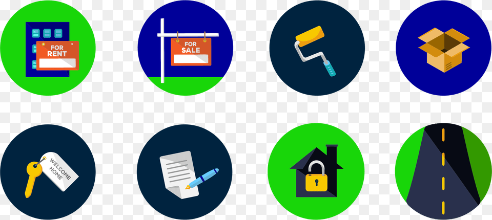 Real Estate Marketing Icon, Text Png Image