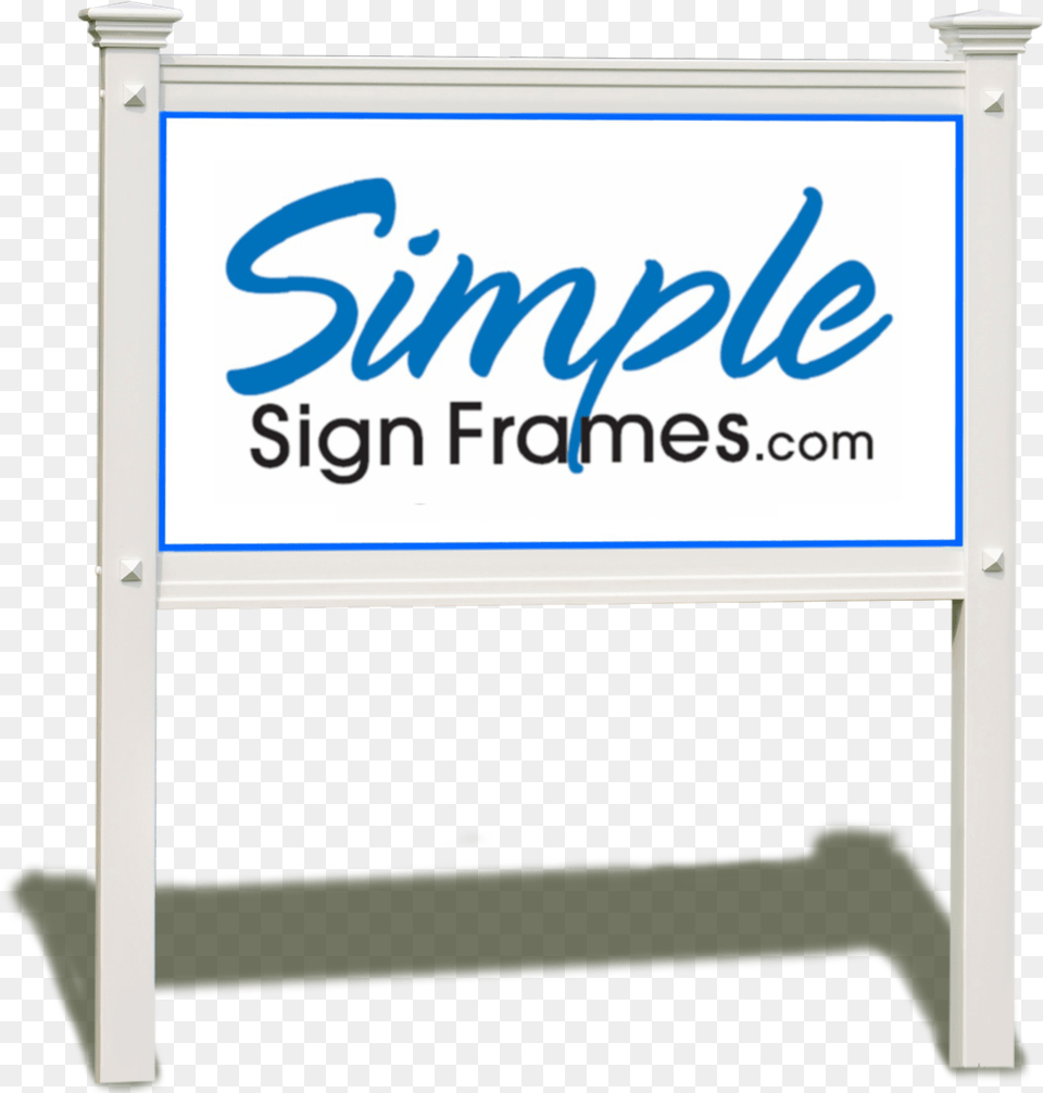 Real Estate Vinyl Sign Posts, White Board, Text Png
