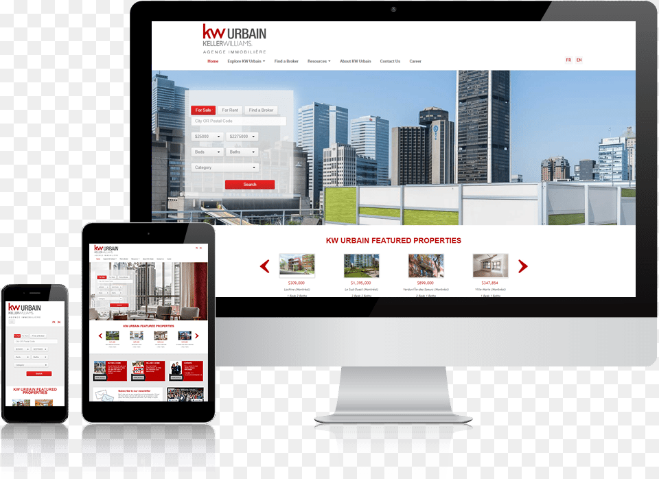 Real Estate Website Online Advertising, City, Screen, Computer Hardware, Electronics Free Png