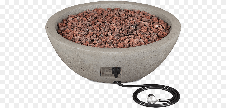 Real Flame Riverside Propane Fire Bowl Gravel, Soil, Plant, Potted Plant, Hot Tub Free Transparent Png