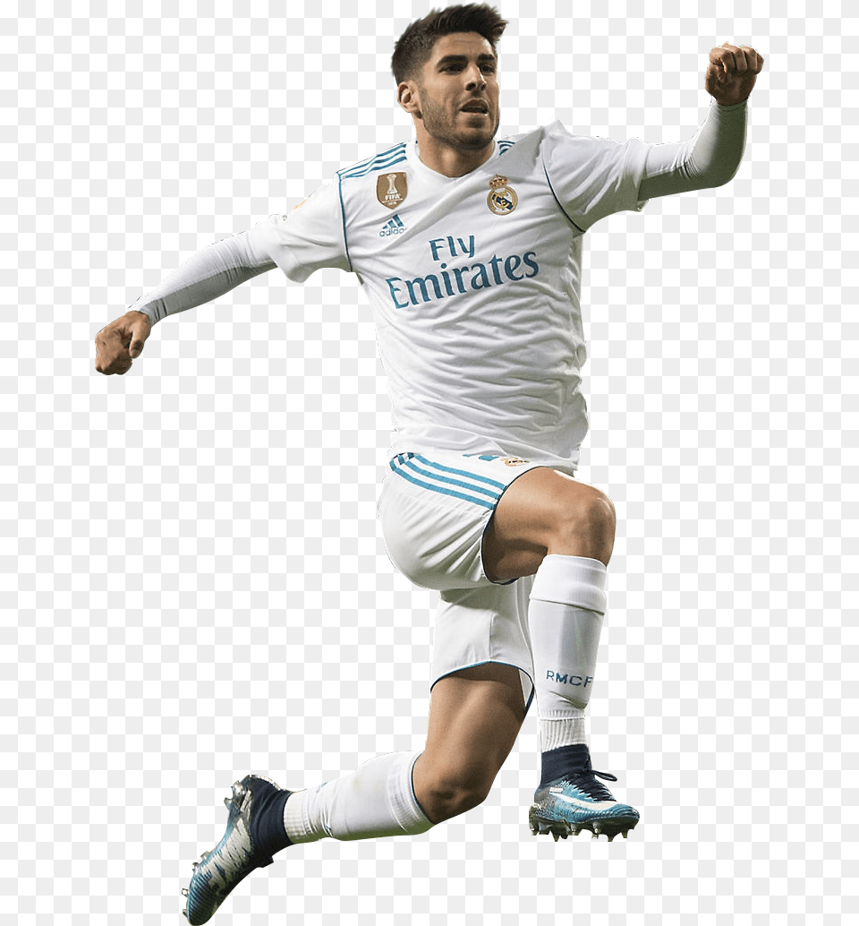 Real Football Marco Asensio Real Madrid, Adult, Person, Man, Male Free Transparent Png