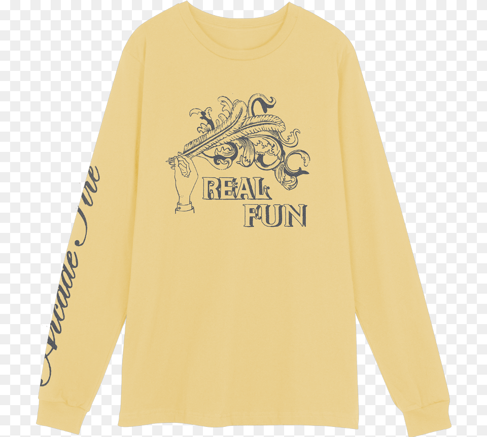 Real Fun Longsleeve Arcade Fire Funeral, Clothing, Long Sleeve, Sleeve, T-shirt Free Png Download