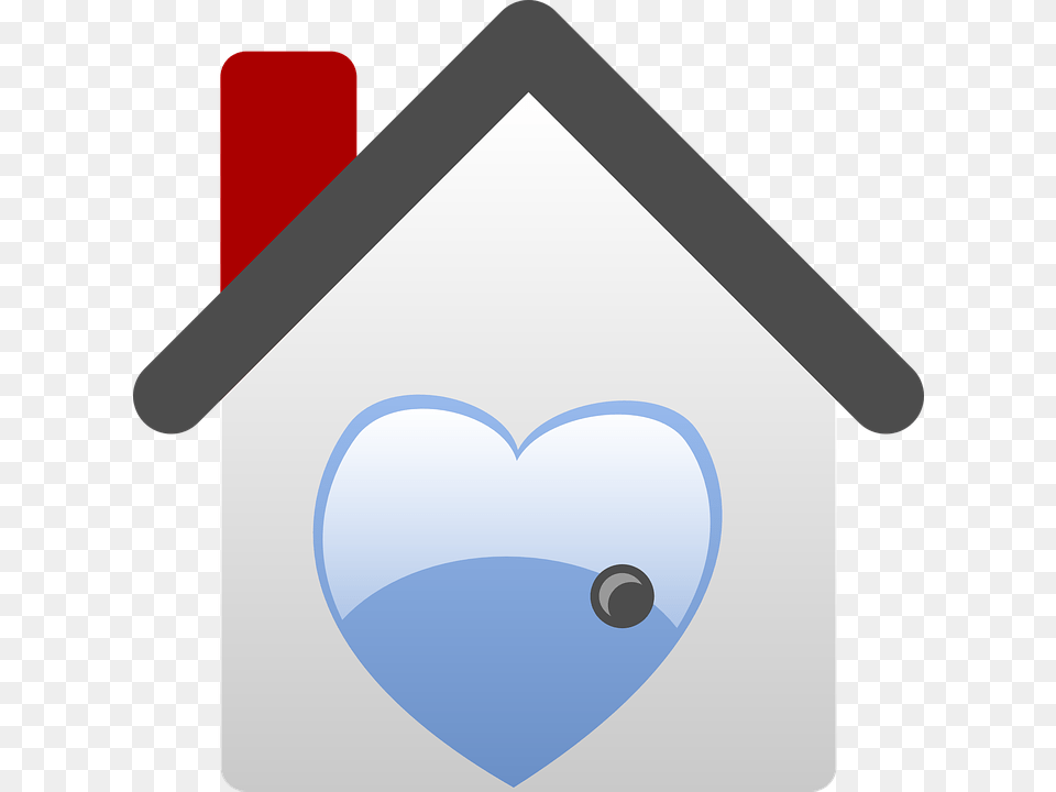 Real House Home Icon Heart Love Houses Estate House Clip Art Free Png