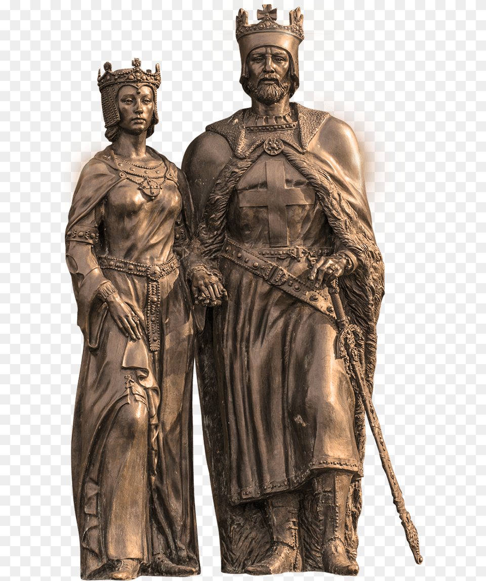Real King Arthur Statue, Bronze, Adult, Male, Man Free Png Download