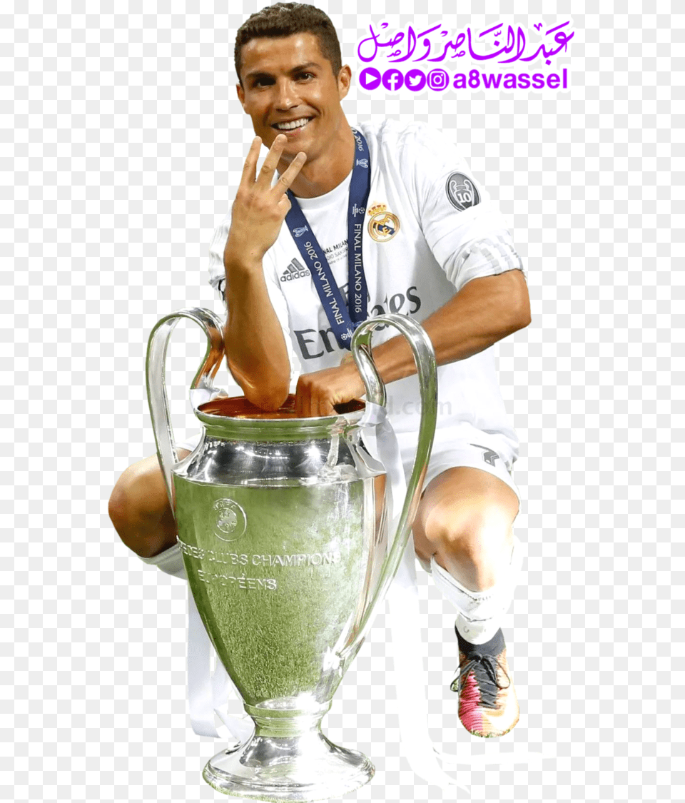 Real League Cristiano Portugal Madrid Ronaldo Football Cristiano Ronaldo Champions League, Adult, Male, Man, Person Png Image