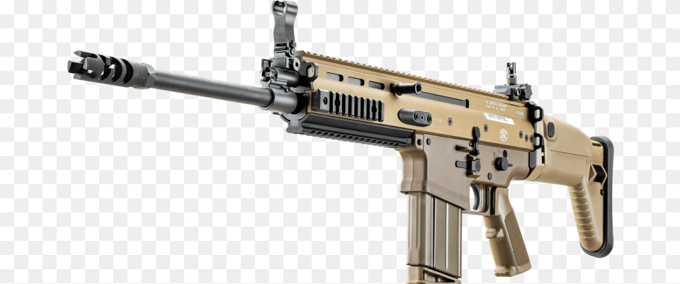 Real Life Scar Gun, Firearm, Rifle, Weapon, Machine Gun Free Png Download