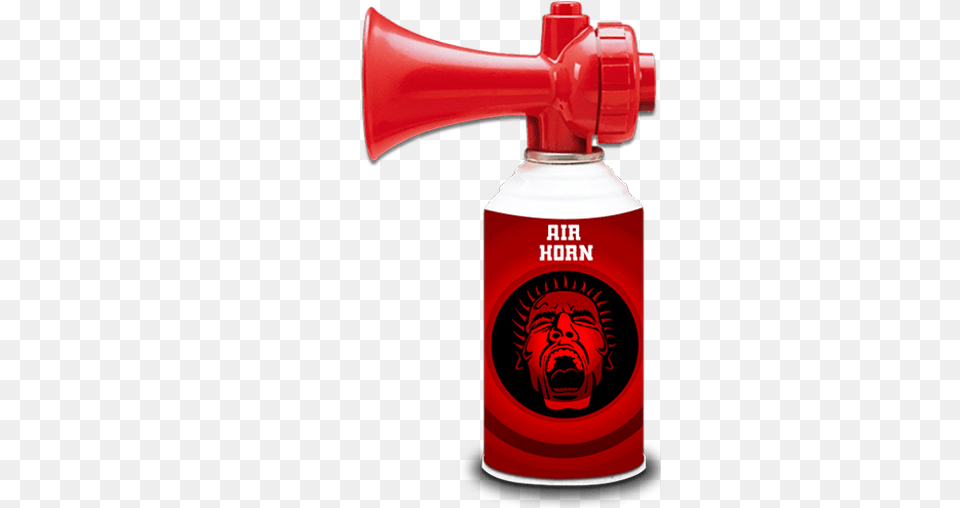 Real Loud Air Horn Loud Air Horn, Bottle, Shaker, Brass Section, Musical Instrument Free Transparent Png