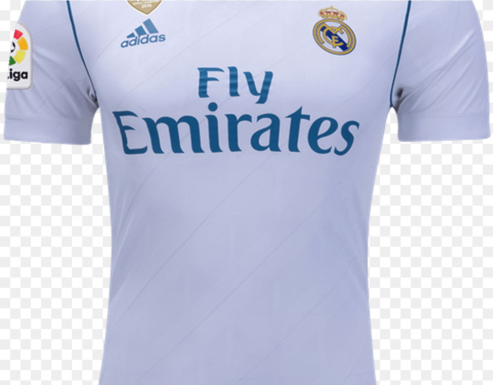 Real Madrid 1718 Home Jersey Sergio Ramos Real Madrid Jersey Kits, Clothing, Shirt, T-shirt, Adult Png