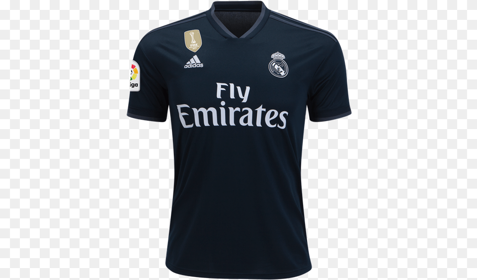 Real Madrid 1819 Away Jersey Real Madrid Soccer Team Jerseys, Clothing, Shirt, T-shirt Png