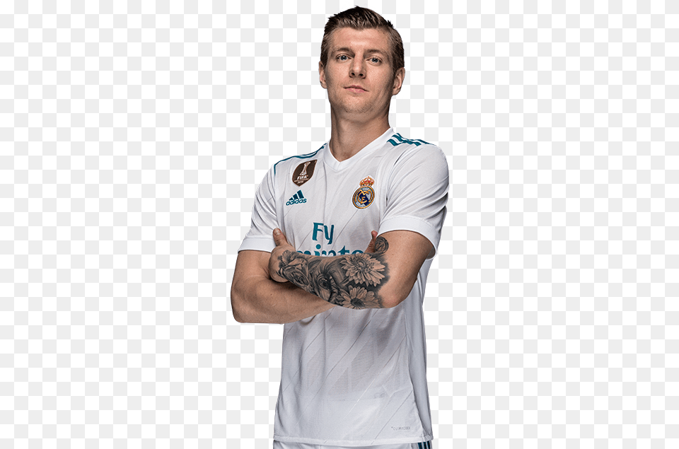 Real Madrid 2018, Clothing, Person, Skin, T-shirt Free Png