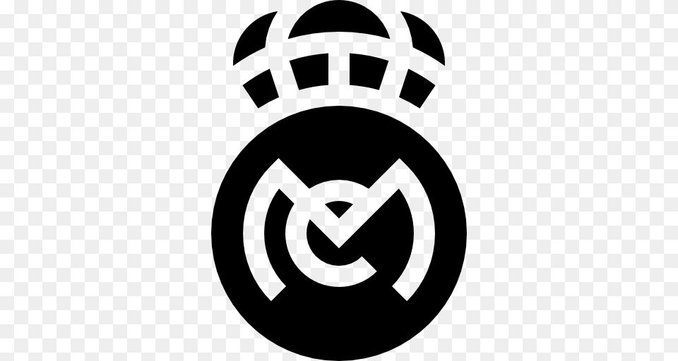 Real Madrid, Stencil, Ammunition, Grenade, Weapon Free Transparent Png