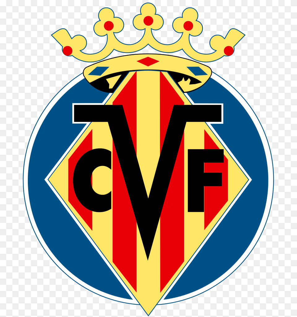 Real Madrid Cf Logo Transparent, Symbol, Emblem, Badge Free Png