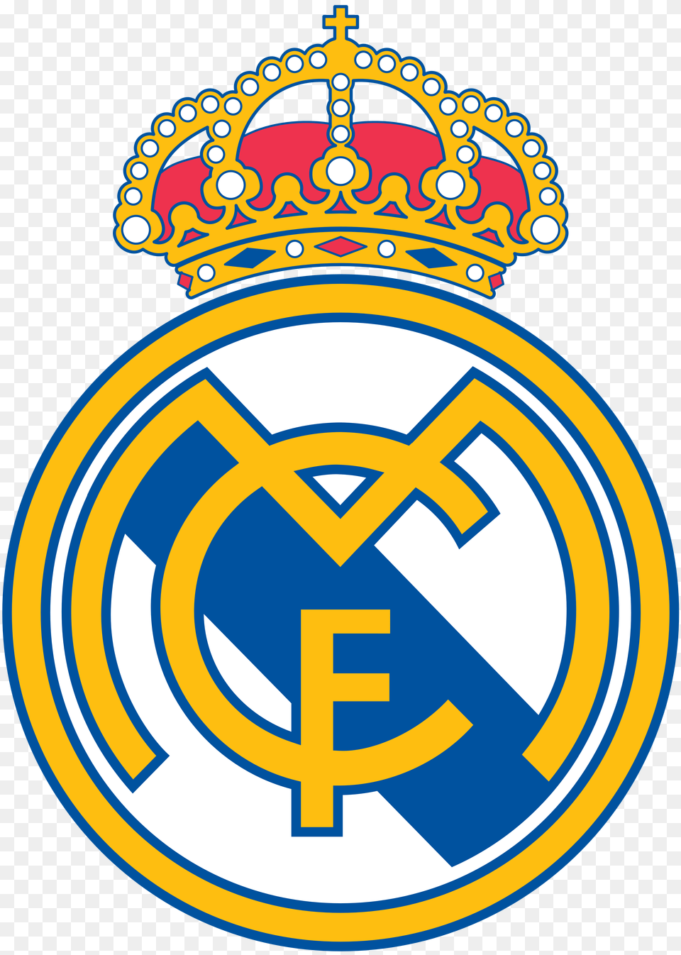 Real Madrid Cf Logos Download, Badge, Logo, Symbol, Emblem Free Transparent Png