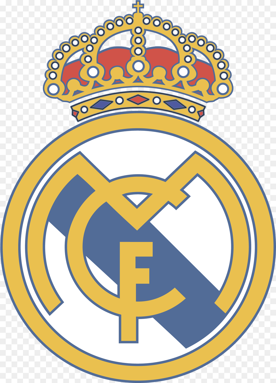 Real Madrid Football Logos Real Madrid Dream League Soccer Logo, Badge, Symbol, Emblem, Accessories Free Png Download