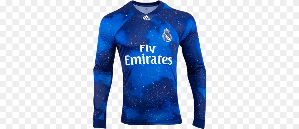 Real Madrid Galacticos Jersey, Clothing, Long Sleeve, Shirt, Sleeve Free Transparent Png