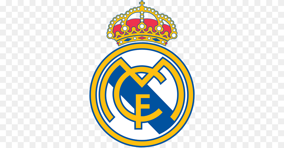 Real Madrid News Transfers Video More, Badge, Logo, Symbol, Emblem Free Transparent Png