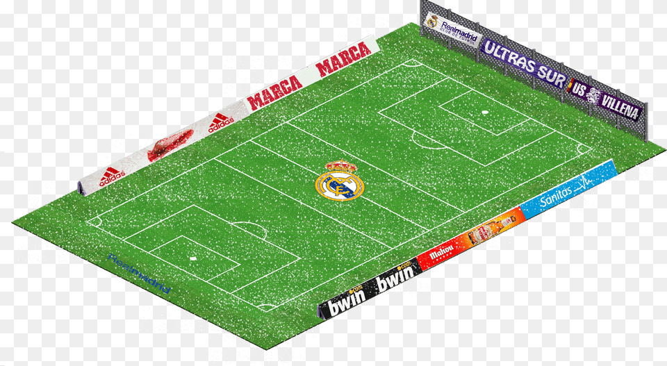 Real Madrid Nieve 3 Soccer Specific Stadium, Field Free Png Download