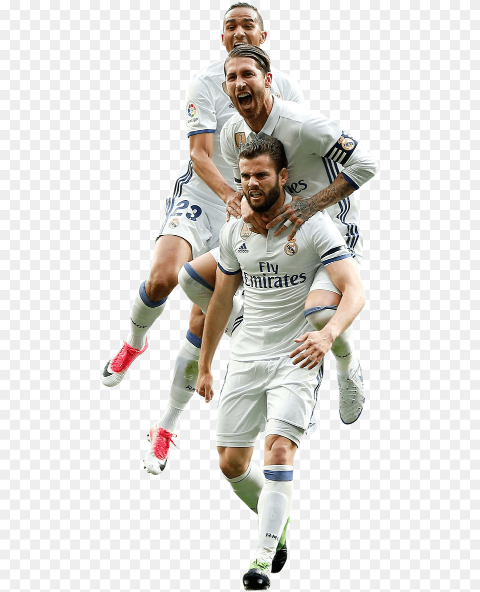 Real Madrid Team, Person, People, Adult, Man Free Png Download