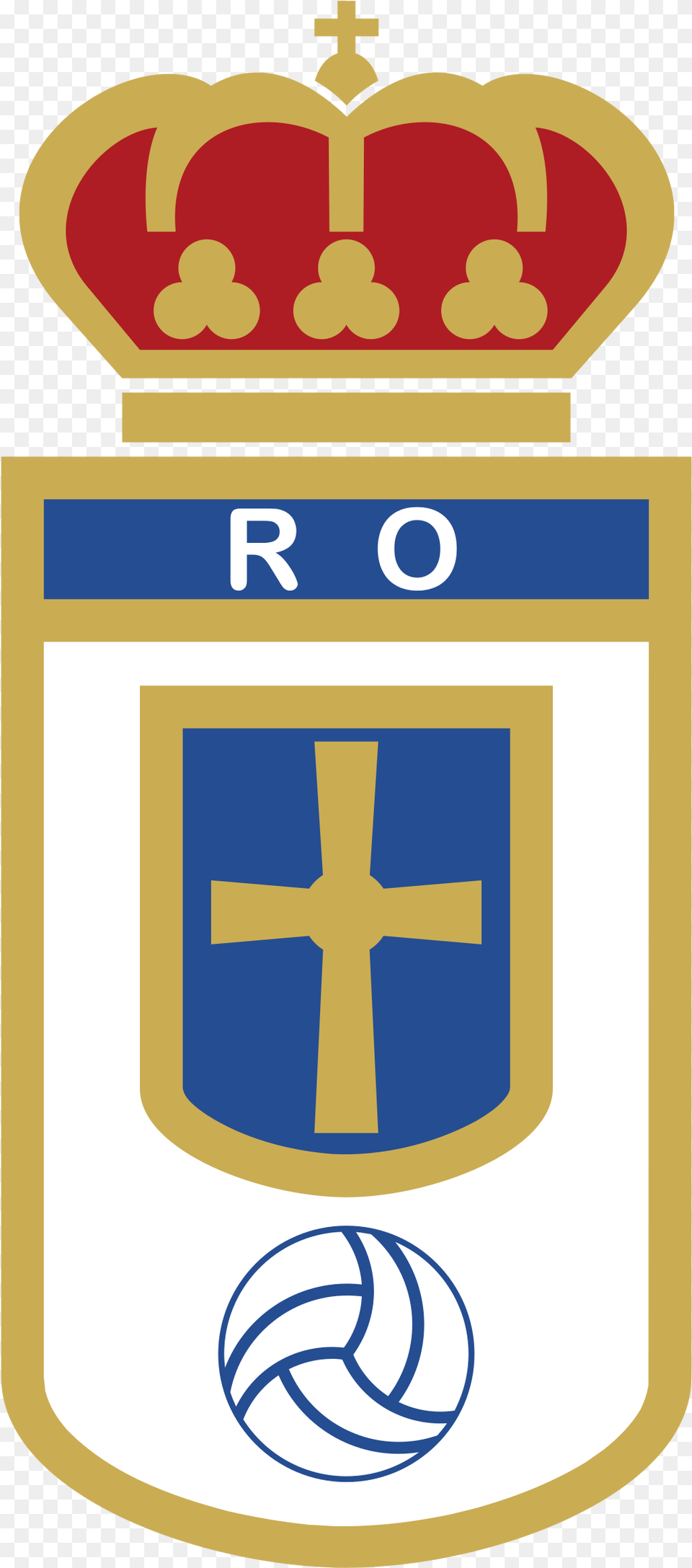 Real Oviedo Logo Transparent Real Oviedo, Emblem, Symbol Free Png Download