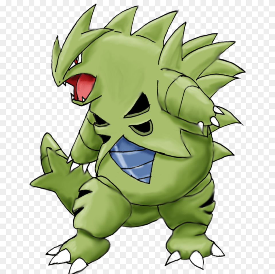 Real Pokemon Catch Em All Manga Anime Tyranitar, Green, Baby, Person Free Png Download