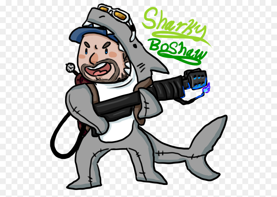 Real Quick Doodle For Of Sharky From Far Cry Because, Book, Comics, Publication, Baby Free Png Download