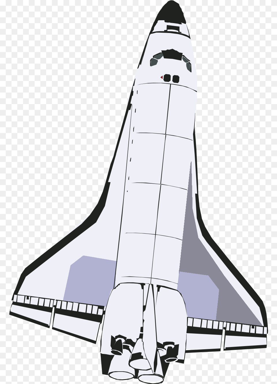 Real Rocket Ship Clipart Download Airliner, Aircraft, Space Shuttle, Spaceship, Transportation Png Image