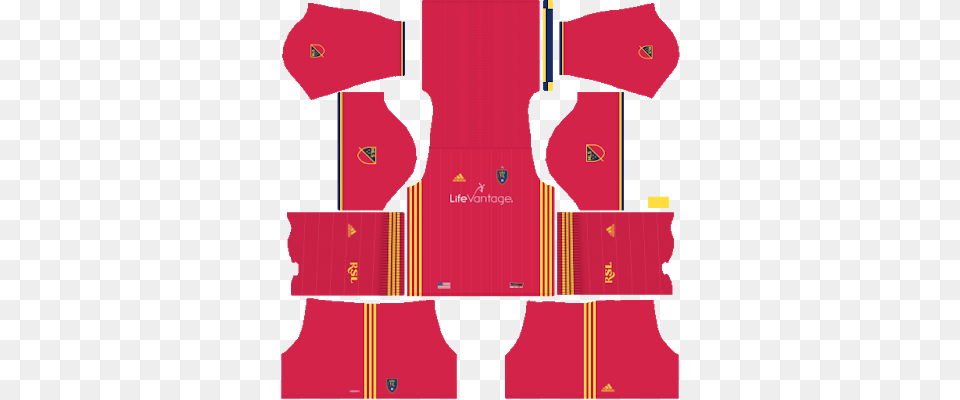 Real Salt Lake Dream League Soccer Kits Psg 2019, Clothing, Lifejacket, Vest Free Transparent Png
