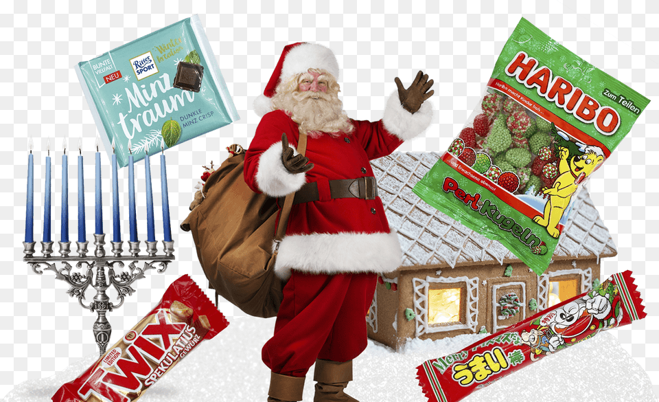 Real Santa Claus, Baby, Person, Festival, Food Free Png Download