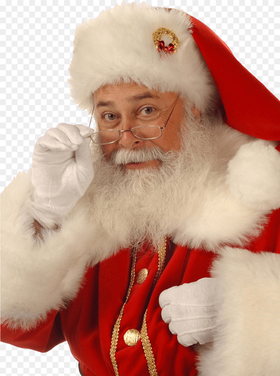 Real Santa Claus Nick Saban Merry Christmas, Baby, Person, Face, Festival Free Png Download
